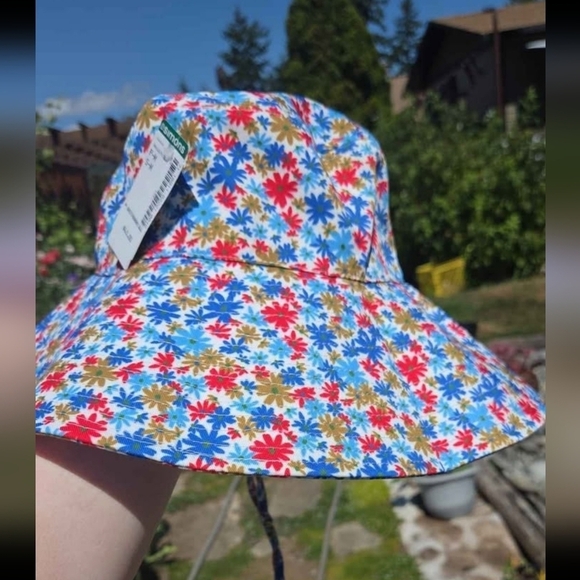 Simons Other - Colorful Floral Hat